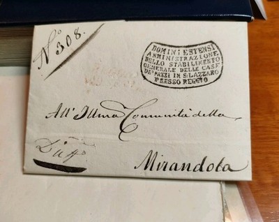 Brief Domini Extensi 1836 Reggio