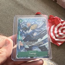 Bandai One Piece Card Game Tashigi Parallel Super Rare Foil Royal Blood OP10-032