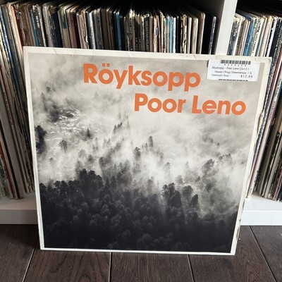 ROYKSOPP ''POOR LENO'' EDM HOUSE 12'' VINYL DOUBLE SINGLE 2002 ASTRAL WERKS RECORDS