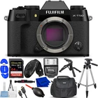 FUJIFILM X-T50 Mirrorless Camera (Body, Black) - KIT BOX Accessory Kit