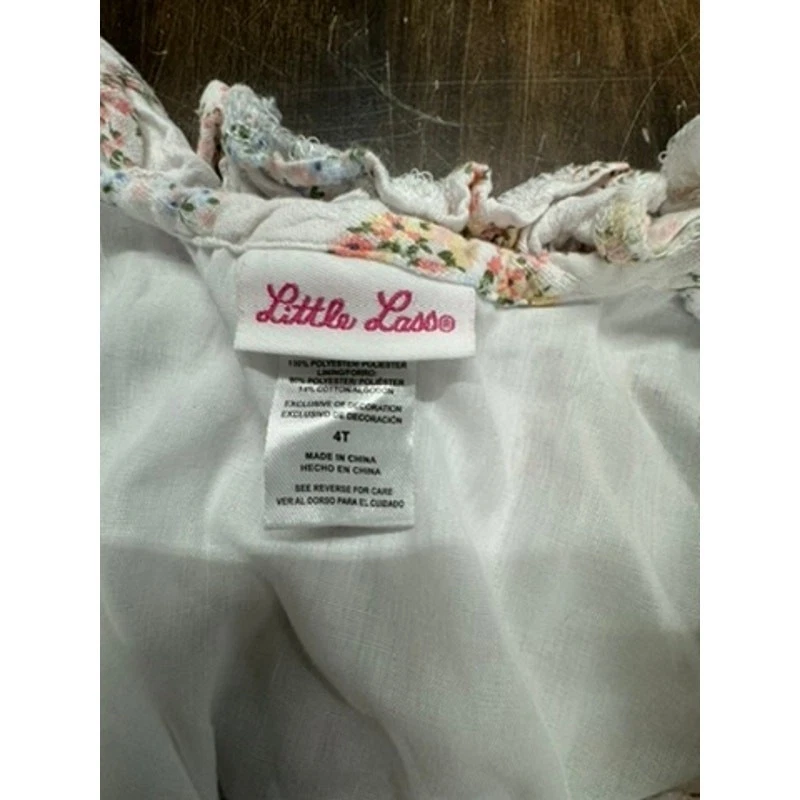  Adorable Little Country Baby,Little  Lass Dress Size 4T, Western,Cowgirl,W/Belt - Image 3 of 4