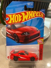 2022 Hot Wheels Toyota Supra Hw Then And Now 510 Red 2022 Hot Wheels Toyota Supra Hw Then And Now 510 Red