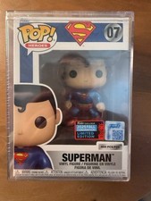 Funko Pop DC Box Superman Metallic LE 400 PCS NYCC #07 Shared 2025 MINT