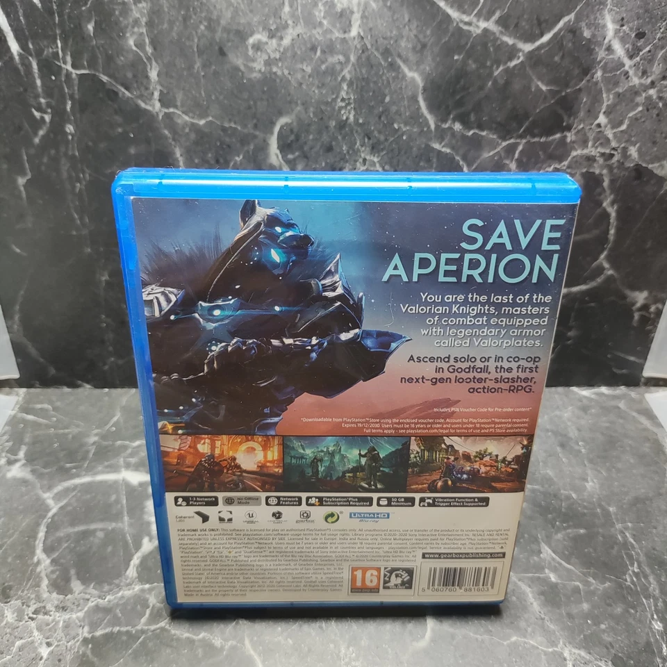 GodFall PS5 Completo Multilingua Italiano Sony Playstation 5 - Testato, foto 3 di 5
