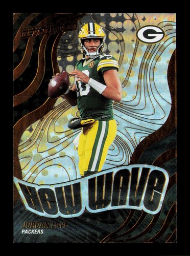 Jordan Love #22 2025 Panini Revolution New Wave card