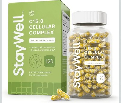 C15:0 Pentadecanoic Acid Supplement | Longevity, Cellular & Membrane Support