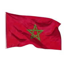Marokko Flagge Marokkanische Fahne 90X150cm Flaggen Fahnen Marocco Hissflagge