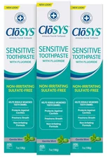 Fluoride Toothpaste, 7 Ounce (Pack of 3), Gentle Mint, Whitening, Enamel Protect