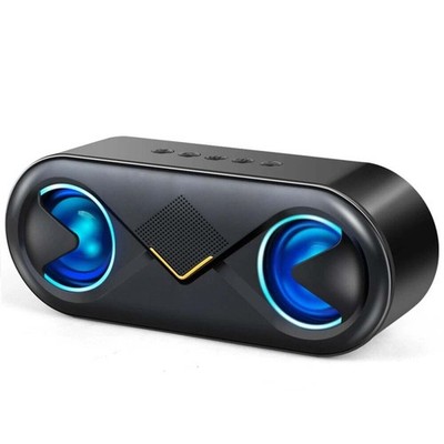 High Bass Ultra Loud Portable Bluetooth Speaker Wireless Outdoor Black