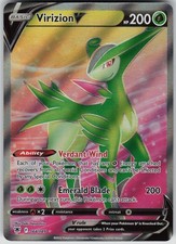 Virizion V 164/189 Ultra Rare Astral Radiance Pokemon Holo Lightly Played