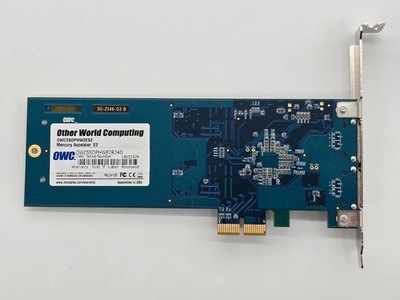 OWC Mercury Accelsior E2 240GB PCI Express SSD Card 2x 120GB eSATA