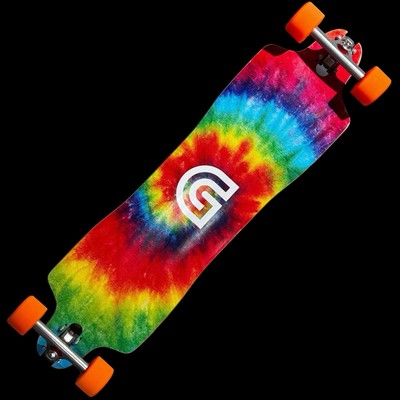 Boho Drop Through 36  Complete Longboard W/Caliber Trucks & Buster 70mm Wheels
