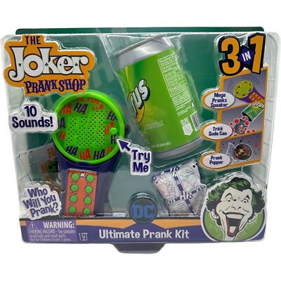 Joker Prank Shop DC Comic Ultimate Kit Speaker Remote Controlled 10 Sounds Magic
