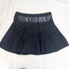 Royal Bones Tripp NYC Daang Goodman Gothic Emo Medium Mini Skirt