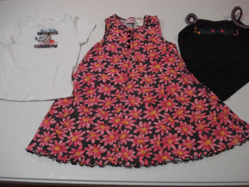 Girls Size 6/6x Lot of 3 Route 66, Fun & Spirit, Shirts and Dress