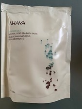 New AHAVA Deadsea Salt Natural Dead Sea Bath Salts 11 oz. Soothing/Relaxing