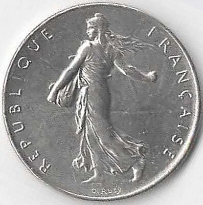 1 franc 1999. Superbe. N°5. - Photo 1/2