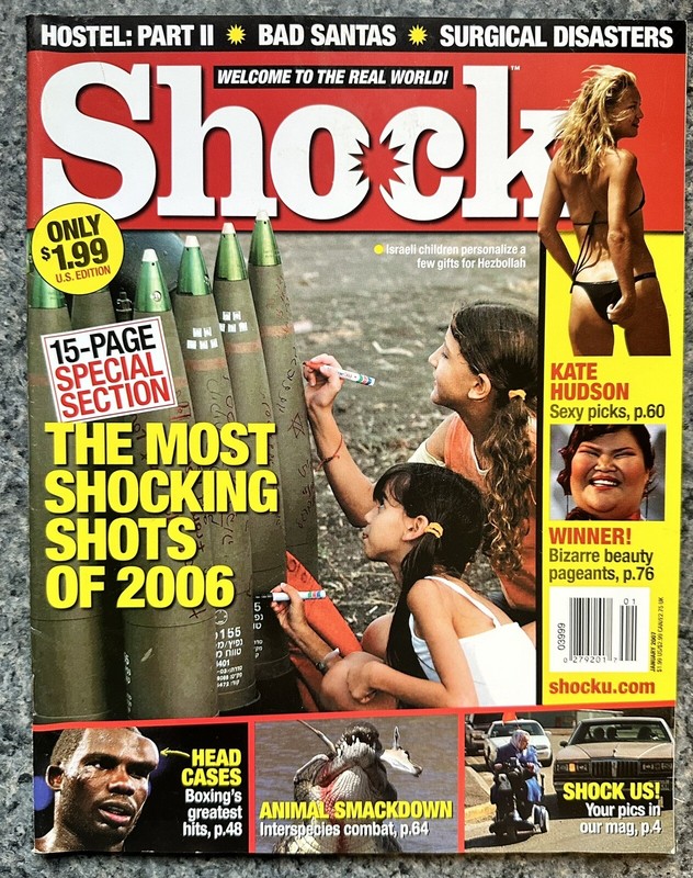 Shock Magazine #7. Very Rare & Very Graphic. Excellent Condition
