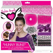 Fashion Angels Hunny Buns Hair Accessories Kit Brand New in Package