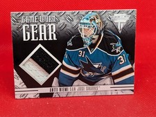 2012-13 Panini Titanium Game Worn Gear #GGAN Antti Niemi PRIME **29/50**