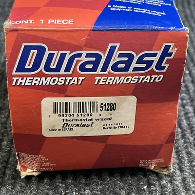 🔥🔥🔥Duralast Thermostat and Housing Assembly 51280 Compatible