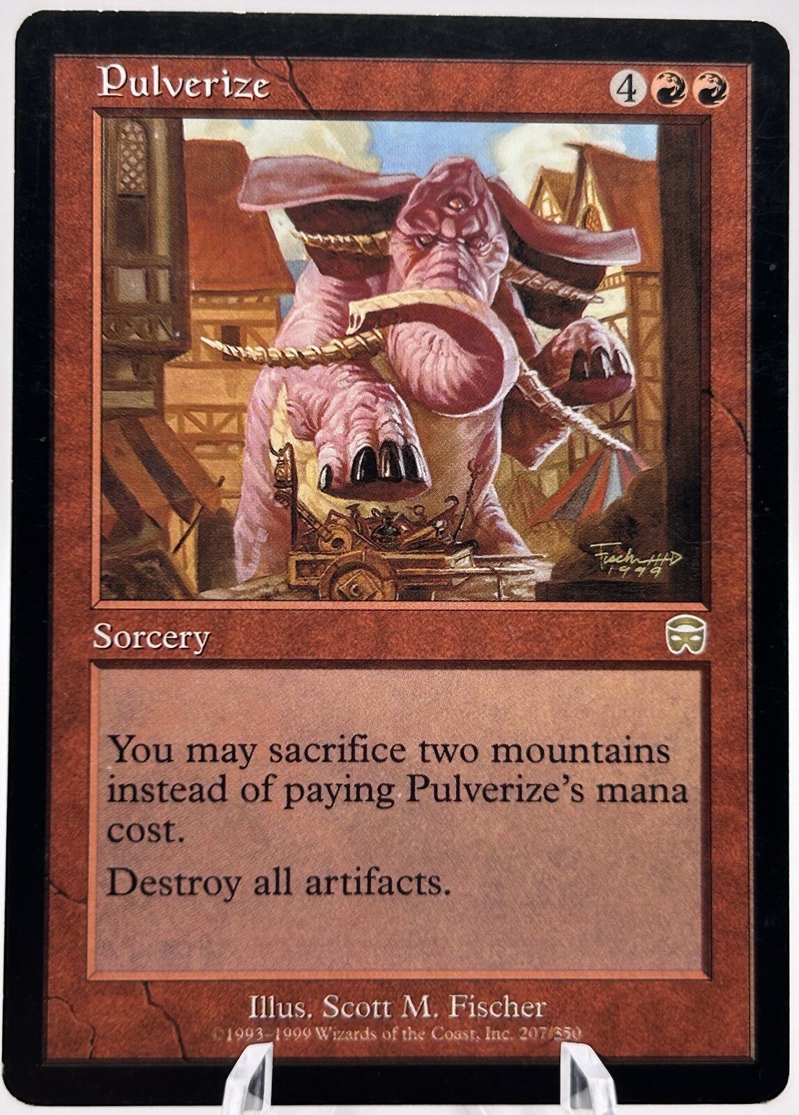 Pulverize 207/350 Mercadian Masques MMQ MTG NM