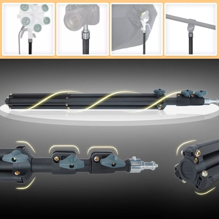LINCO 7ft Durable Light Tripod Stand for Photo Video Studio