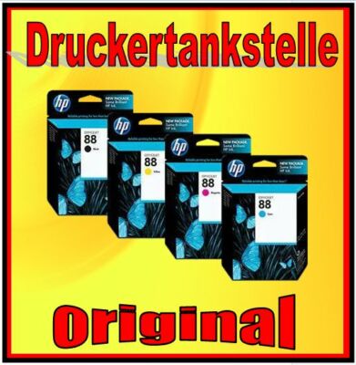 original HP 88 Set Officejet Pro K550 K8600 L7400 L7480 7580 L7590 L7600 L7680