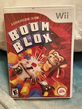 Boom Blox Nintendo Wii Game EA Sports Steven Spielberg Complete