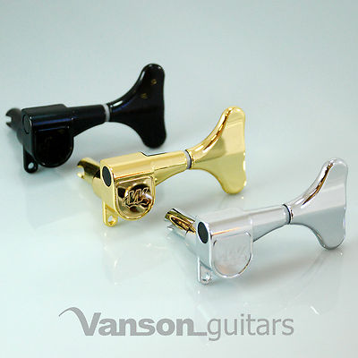 4 x NEUE Wilkinson WJB 650 Tuner / Maschinenköpfe für Bassgitarre, WJB650