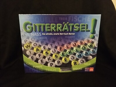 Word Search Goliath Games German Board Game learning  - NEW SEALED Gift Germany