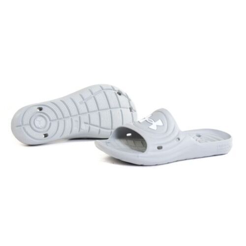 Coach Men Knit Pool Slide Sandals Size US 7D Grey Navy Blue  display picture 1
