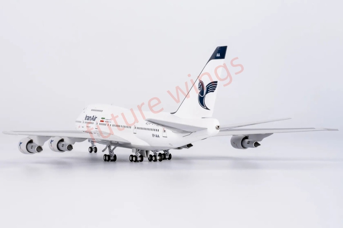 1:400 NG Models NG07042 Iran Air B747SP EP-IAA Aircraft Model+Free
