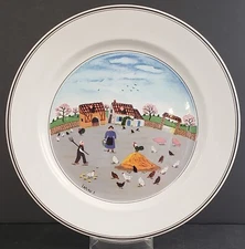 Villeroy and Boch Design Naif Dinner Plate(s)- Country Yard