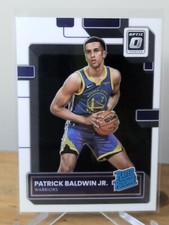 PATRICK BALDWIN JR. 2022-23 Panini DONRUSS OPTIC RATED ROOKIE #218  Golden State