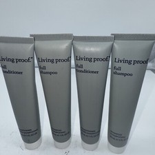 Living Proof 2x Full Shampoo and 2x Conditioner 1 oz Travel Set 4 pcs total