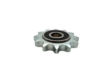 Kettenspannrad 08B-1, Z=12, mit Kugellager 6201 2RS, galv. Verz.