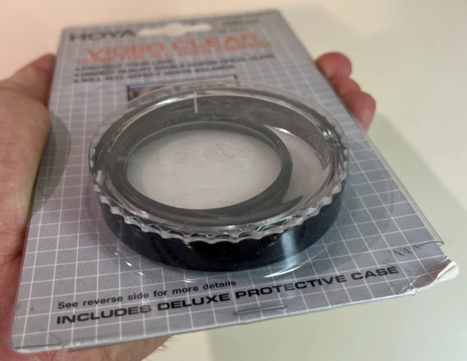 New Old Stock - Hoya Video Clear Filter for Video Cameras 46mm Protective Case - Image 4 of 4