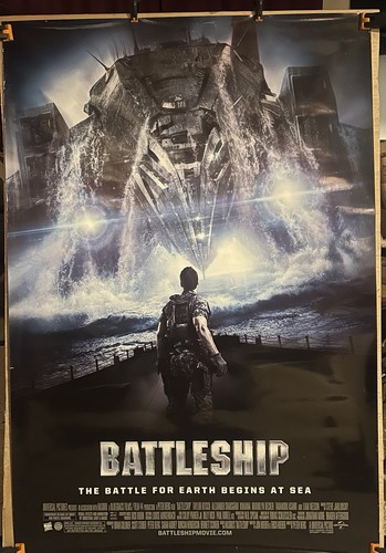 Movie Poster BATTLESHIP Advance Original 27x40 Double Sided Movie Poster 2012