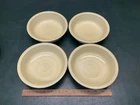 Set of 4 Fiesta Yellow Homer Laughlin Soup Cereal Bowls 7” USA