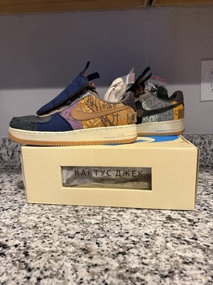 Nike Air Force 1 Low Cactus Jack x Travis Scott Multicolor Patchwork CN2405-900
