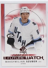 2024-25 SP Authentic Future Watch Limited Red Maksymilian Szuber #195 14bn