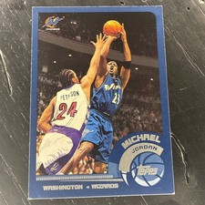 2002-03 Topps Michael Jordan #10 Washington Wizards🔥
