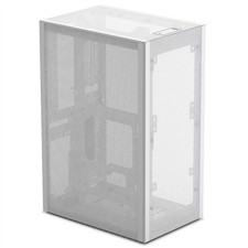 Image of SSUPD Meshlicious Mini-ITX SFF Case Full Mesh White PCIe 3.0 Riser