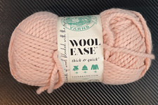 Lion Brand Wool-Ease Thick  Quick Yarn Rouge 60oz 106yds Super Bulky