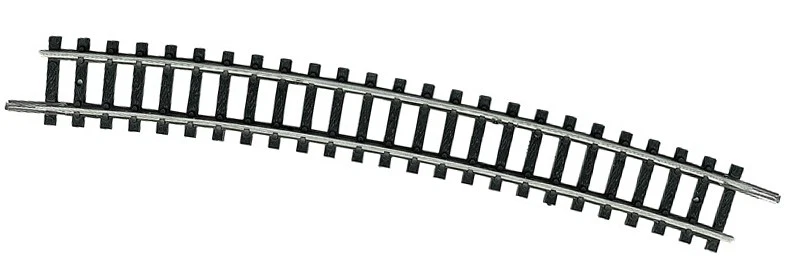 Minitrix Spur N 14918 Gebogenes Gleis Radius 5 - 15 Grad