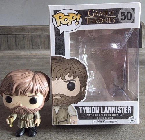 Funko Pop #50 Game of Thrones Tyrion Lannister Vaulted Vinyl Figure CIB