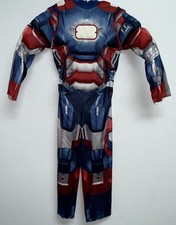 Marvel Iron Man Patriot Lt Col James Rhodes Costume Boys Size 4 Halloween Play
