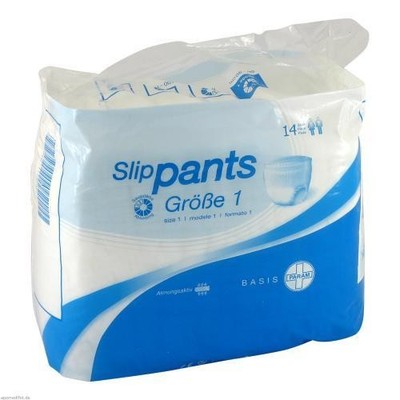 2x PARAM Slip Pants Basis Gr.1 14 ST