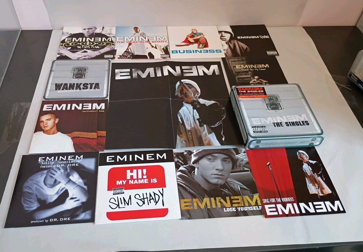 EMINEM THE SINGLES 10 + 1 CD BOX SET Strictly Limited Edition Plus